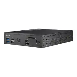 Shuttle XPC slim - Barebone - Slim-PC - 1 x Celeron 5205U - 1.9 GHz - RAM 0 Go - UHD Graphics - Gigabit Eth... (DS20UV2)_2